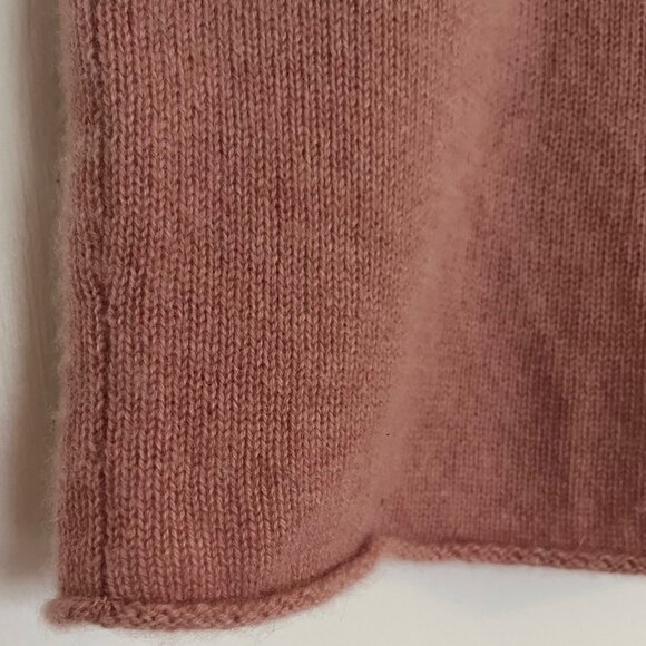 Theory Cashmere T-shirt Sweater in Soft Pink | Size XS - Picture 5 of 8